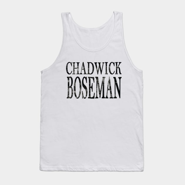 Chadwick Boseman Tank Top by ArtMaRiSs